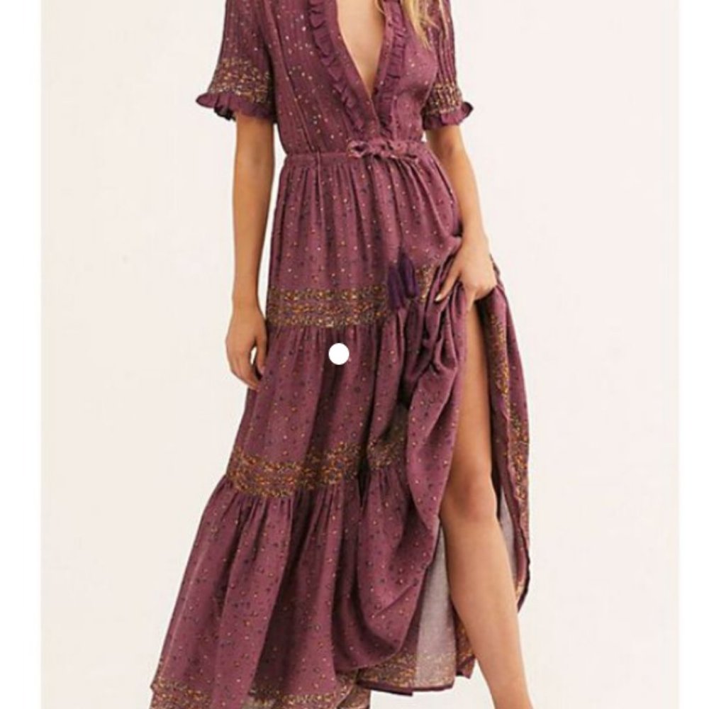 Free People plum dress
